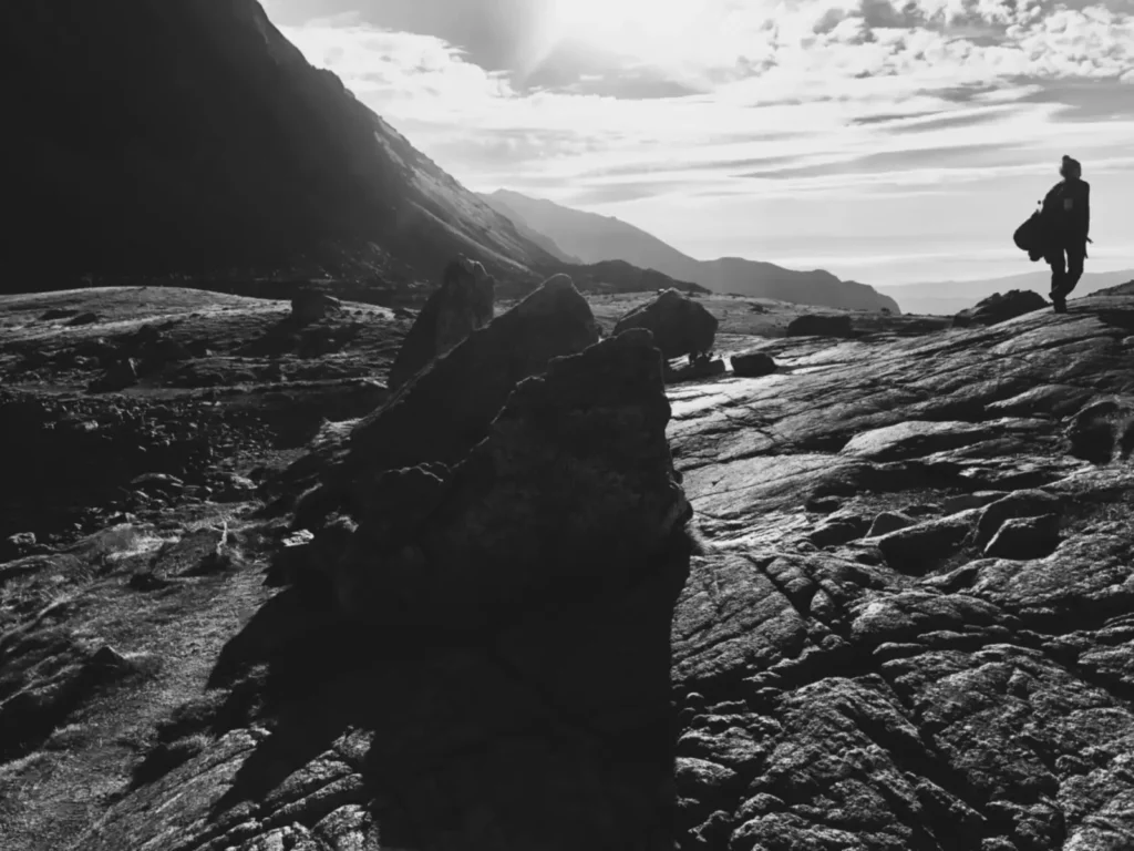 Sloboda Horské foto v skalách